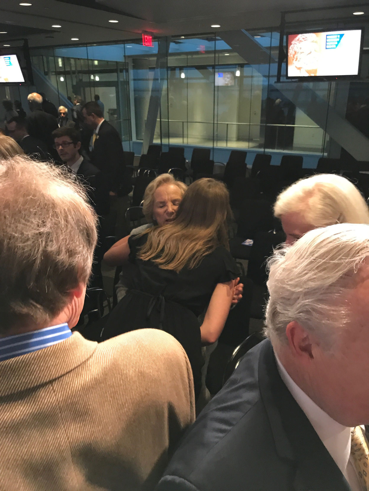 Amber Baesler and Ethel Kennedy